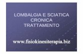 LOMBALGIA E SCIATICA CRONICA TRATTAMENTO · M.VAN TULDER, B. KOES Lombalgia e sciatica cronica Ital J Rehab Med MR 2005,19:141-53