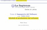 Corso di Ingegneria del Software a.a. 2009/2010 push0 g 0 ...infocom.uniroma1.it/~cdainformazione/uploads/IngegneriaDelSoftware/... · Corso di Ingegneria del Software a.a. 2009/2010