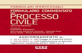 PANZANI - Formulario commentato - f.to 145x210 dorso - 3mm ... FORMULARIO COMMENTATO PROCESSDEL