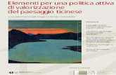 Elementi per una politica attiva di valorizzazione del ... · Elementi per una politica attiva di valorizzazione del paesaggio ticinese Niklaus Stoecklin,1916;Lago Maggiore Repubblica