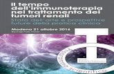 il tempo dell’immunoterapia nel trattamento dei tumori renali · Tiseo Marcello Azienda Ospedaliero-Universitaria di Parma - Parma PROGRAMMA SCIENTIFICO 10.00 Registrazione dei