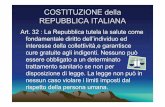 COSTITUZIONE della REPUBBLICA ITALIANA - Home page ... SU.pdf · Per soggiorni inferiori ai tre ... certificato di malattia rilasciato ai militari di leva (oltre alla visita medica