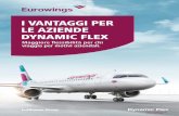 I VANTAGGI PER LE AZIENDE DYNAMIC FLEX - Eurowings - … · 2019-01-18 · Con Eurowings è possibile beneficiare in tutto il mondo ... Minorca Alicante Varna Midlands Orientali Glasgow