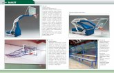 70 BASKET - faress.com - Volley.pdf · sollevabile a ponte, sbalzo 320 cm, tralicci in tubolare di acciaio controventati con traverse verticali e diagonali incernierati all’ancoraggio