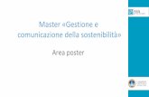 Master «Gestione e comunicazione della sostenibilità»lavoro.chiesacattolica.it/wp-content/uploads/sites/27/2018/03/22/... · Master in Gestione e Comunicazione della sostenibilità