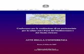 Conferenza per la costituzione di un partenariato per la ... · R. Guerra, S. Brusin, ... Francesco Aloisi, ... all’esportazione di modelli basati sulla riforma dei sistemi informativi