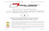 Manuale uso e programmazione SCH300/500 - minimotor.com · Servoazionamenti/Inverter serie Manuale d'uso e programmazione 2.2 Associazione uscite digitali L'azionamento MINIACTION