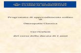 Programma di apprendimento online di Omeopatia Classica ... · PDF file• Lachesis . International Academy of Classical Homeopathy E-learning Course Page 10 22b AUDIO 00:44:33 •