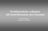 Problematiche collegate all’elettrificazione dei consumi · Elettrificazione dei consumi Evoluzione del sistema edificio-impianto Caso particolare: Mediterraneo, Italia Centro-Sud.