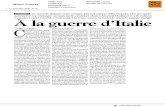 Milanofinanza - NUOVA CASTELLI · Salerno Aletta, le relazioni ita- lo-francesi stanno conoscendo una fase di intensificazione, ... Blackstone, CVC Atlas M., Centerbridge: Warburg