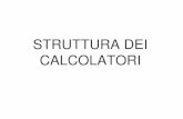 Struttura dei calcolatori - oldsite.ing.unisalento.itoldsite.ing.unisalento.it/seo-start/page/home.bacheca_allegato/... · STRUTTURA DEI CALCOLATORI. ... Bus Memoria-Processore (specifico