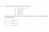 Diapositive 1 - vdouine.netvdouine.net/docmaths/ita/terzainvalsi2016test.pdf · Quale delle seguenti espressioni traduce correttamente la sequenza delle operazioni fatte da Francesco?