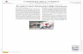 CORRIERE DELL'UMBRIA Edizione del: 21/08/16isuc.crumbria.it/sites/default/files/articoli_rassegnastampa/08.22... · Umbria della Casa editrice Campi di Foligno, che per mezzo secolo