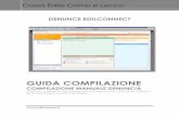 Denunce EdilConnect - Guida compilazione manuale · Denunce EdilConnect - Guida compilazione manuale Pagina 2 Introduzione Nota: per qualsiasi problematica contattare gli operatori