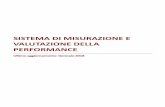 Sistema di misurazione e valutazione della performance 2018 · ... (c.d. decreto correttivo alla Riforma Brunetta), ... e Parti sindacali del 04/02 ... il sistema delle relazioni