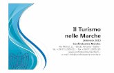 Il Turismo nelle Marcheconfindustria.marche.it/MTF//Content/documenti/Slideturismo_elab... · Il Turismo nelle Marche febbraio 2015 Confindustria Marche Via Filonzi, 11 -60131 Ancona