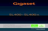 Congratulazioni - gigaset.com · Gigaset SL400/400 A / SWZ IT / A31008-M2103-F101-2-2X43 / security.fm / 27.01.2011 Version 4, 16.09.2005 Note di sicurezza Attenzione Leggere attentamente