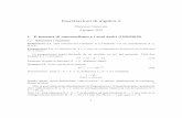 Esercitazioni di algebra 2 - Dipartimento di Matematicafrediani/didattica/esercitazionigenovese.pdf · Esercitazioni di algebra 2 Francesco Genovese 4 giugno 2015 1 Il teorema di