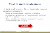 Test di Autovalutazione - Didattica & Comunicazione · progetto sperimentato e presentato con parametri statistici . 2 . . Carla Fiorentini . Lo stile sociale è un … A . B . Comportamento