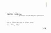 DISTER ENERGIA - megaliafoundation.it · Dott. Ing. Roberto Fabbri, Dott. Ing. Giovanni Tambini Milano, 20 Maggio 2010 . Indice 1. Perché tecnologie a basso impatto ambientale 2.