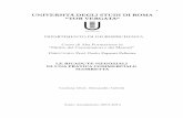 UNIVERSITÀ DEGLI STUDI DI ROMA “TOR VERGATA” · 2009-01-01 · un tempo l'evoluzione ed il mantenimento dell'unitarietà del sistema. ... di risarcimento del danno per violazione