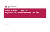 IFRS 9 Strumenti finanziari · › il ritardo nella rilevazione delle perdite in quanto imperniati su un concetto di ‘incurred losses’, ... Lo IAS 39 richiede di verificare, ...