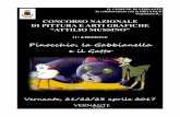 Pinocchio, la Gabbianella e il Gatto - istruzionepiemonte.it · Pinocchio, la Gabbianella e il Gatto Vernante, 21/22/23 aprile 2017 IL COMUNE DI VERNANTE In collaborazione con la
