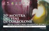 ª MOSRA DEI INI DI COROLONE - Corbolone – Corbolone · 2014-09-01 · • SPUMANTI V.S.Q. ... Tenuta S.Anna - Genagricola S.P.A. - Annone V.to (VE) Lison, ... Tenuta Agricola di