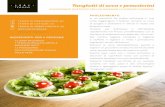 Funghetti di uova e pomodorini - Fresco | …fresco.irinox.com/.../Funghetti-di-uova-e-pomodorini.pdfFunghetti di uova e pomodorini SUGGERIMENTI DIVERTENTI PER FAR MANGIARE LE VERDURE