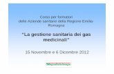 “La gestione sanitaria dei gas medicinali” - E-R Salutesalute.regione.emilia-romagna.it/documentazione/convegni-e-seminar... · energia, diversa da quella generata direttamente