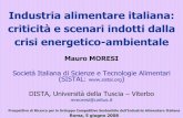 Industria alimentare italiana: criticità e scenari indotti dalla crisi ... · qL’impiego di biomasse agricole per la produzione di biocarburanti , quali bioetanolo e biodiesel,