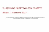 IL GIOVANE SPORTIVO CON DIABETE Milano, 1 dicembre 2017 · I pazienti trattati con analoghi ad azione rapida dell ... Consapevolezza del rischio di ipoglicemia ritardata ... il giusto
