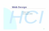 HCI - cs.unibo.it · u Principi di design del Web u Principi di navigazione u Progettazione dell’impatto ... u Scrittura, graphic design, iconografia, calligrafia, tipografia, cartografia,