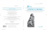 tene e R Atene e RomAe+Roma_1-2_2014.pdf · Nuova Serie Seconda, VIII – Fasc. 1-2 Atene e RomA ... Theodor Mommsen, ... Studi sul Libro IV di Lucano ...