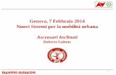 Genova, 7 Febbraio 2014 Nuovi Sistemi per la mobilità urbana febbraio PPT/POMERIGGIO... · Genova, 7 Febbraio 2014 ... realizzazione, che di successiva tenuta in esercizio .» 2