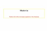 Materia - people.unica.it - Università di Cagliaripeople.unica.it/vitolippolis/files/2012/04/1.-La-Materia-e-la... · Gli Stati della Materia Solido Liquido Gas I solidi sono rigidi