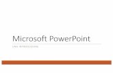 Microsoft PowerPoint - dmi.unipg.it · Consente la creazione di presentazioni informatiche multimediali tramite la realizzazione di diapositive visualizzabili in sequenza su qualsiasi