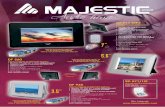 2008 Audio home - New Majestic Spa AUDIO... · tv lcd portatili con digitale terrestre 2 televisore portatile a colori tft-lcd 11” tuner analogico e digitale terrestre • schermo