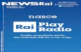 Semplice, personalizzata, gratuita. Dieci canali Radio ... PLAY RADIO.pdf · Dieci canali Radio della Rai, un sito, ... Radio, la nuova piattaforma digitale del servizio pubblico
