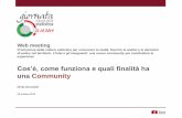 Presentazione di PowerPoint - Istat.it · una Community Mirko Benedetti 22 ottobre 2013 . ... Sistan 2. È parte integrante del portale del Sistan 3. È una piattaforma di Enterprise