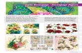 Carte Decoupage / Decoupage Papers - Hobby & Crafthobbycraft.it/wp-content/uploads/2015/10/catalogo-silkprint.pdf · col. 083 villa rosa col. 101 rose colorate col. 110 rose rosa