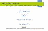 Microelettronicassalvatori.altervista.org/Microelettronica-files/Slide... · 2017-05-15 · Architettura di tipo load&store ... copia del contenuto di un registro in una locazione