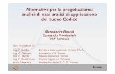 Alternative per la progettazione: analisi di casi pratici ... · PDF filedel nuovo Codice Alessandra Bascià Comando Provinciale ... Impianto Naspi da Rete Idrica antincendio (= S.6