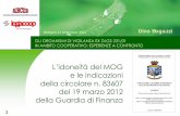 L’idoneità del MOG e le indicazioni della circolare n ...associati.airces.it/files/corsi formazione/20130911-Slides_Bogazzi.pdf · 3 Company Logo Dino Bogazzi Bologna 11 sett.
