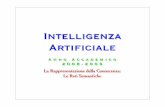 Intelligenza Ar tiÞciale - dia.uniroma3.itia/docs/old/KR-Reti-Semantiche.pdf · Nel linguaggio della teoria degli insiemi si distinguerebbero i due casi scrivendo: Verdi 㱨 italiani