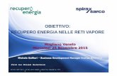 Mogliano Veneto Mercoledì 25 Novembre 2015recuperoenergia.org/wp-content/uploads/2015/11/Spirax... · 2018-06-14 · rinviando ad una fase successiva interventi strutturali con maggior
