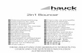 2in1 Bouncer - static.hauck.destatic.hauck.de/fileadmin/download/pdf/IM_H_2in1_Bouncer_13_08_29... · • Usare solo gli accessori e i relativi pezzi di ricambio autorizzati dal produttore.