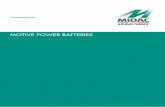 MOTIVE POWER BATTERIES POWER 07 2011.pdf · MIDAC si riserva il diritto di apportare in qualsiasi momento modifiche alle caratteristiche tecniche, alla tipologia costruttiva dei propri