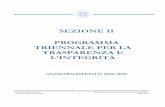 SEZIONE II PROGRAMMA TRIENNALE PER LA ... - ustservizibs.it · Ministero dell’Istruzione dell’Università e della Ricerca [ 3 ] Programma triennale per la Trasparenza e l’Integrità