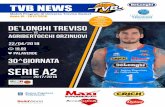 TVB NEWS - trevisobasket.it · FACEBOOK INSTAGRAM TWITTER SITO WEB Treviso Basket trevisobasket @treviso_basket ... 17 Aziz Abdoul YABRE 1998 - 195cm A 20 Antonio RUGGIERO 1981 ...